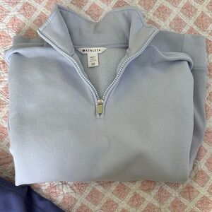 Athleta Forever Fleece 1/4 zip